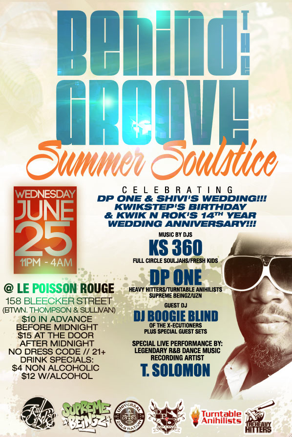 Behind The Groove Summer Solstice June 25th 14 Lpr