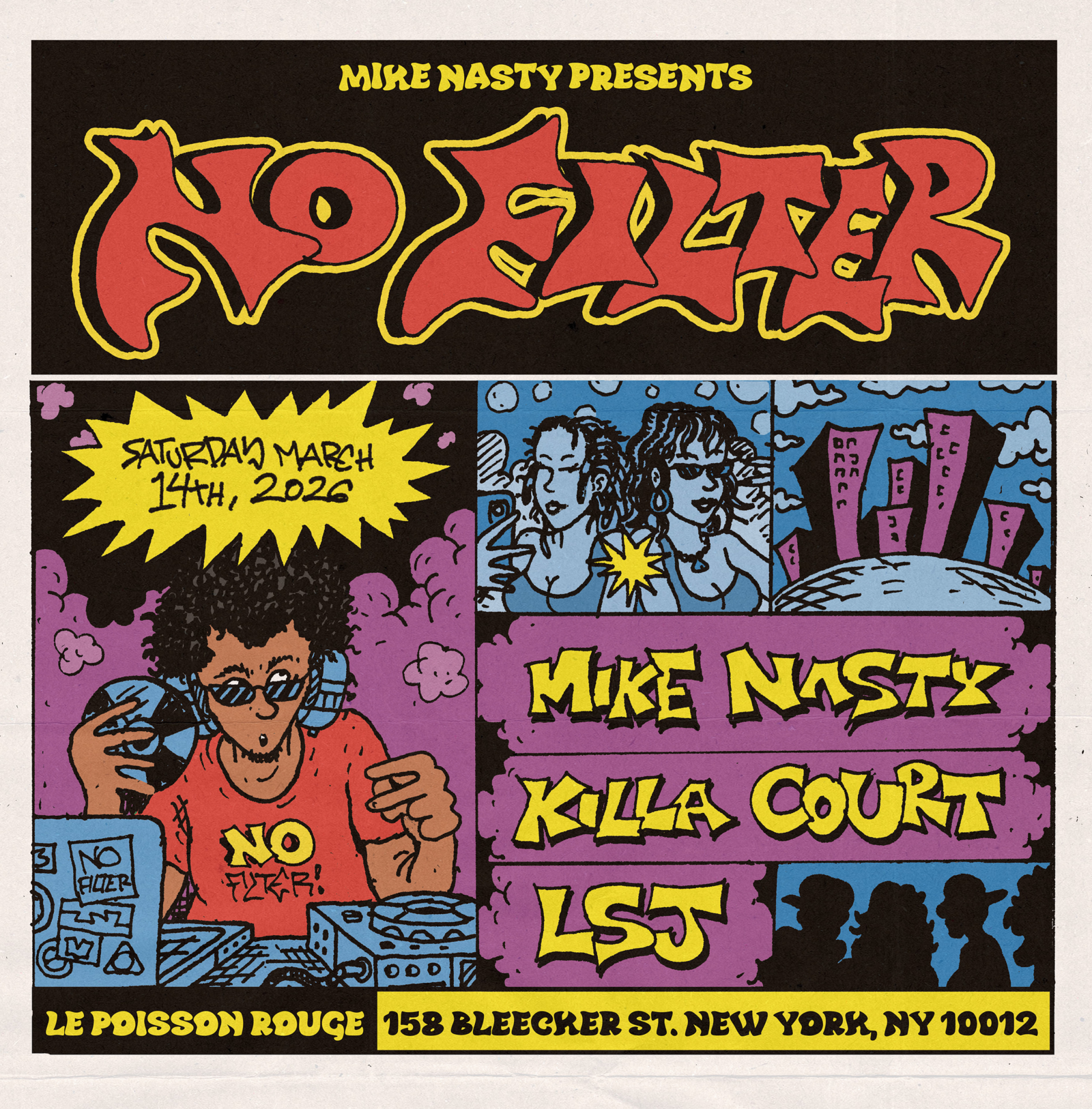 Mike Nasty Presents: No Filter! - Live at LPR