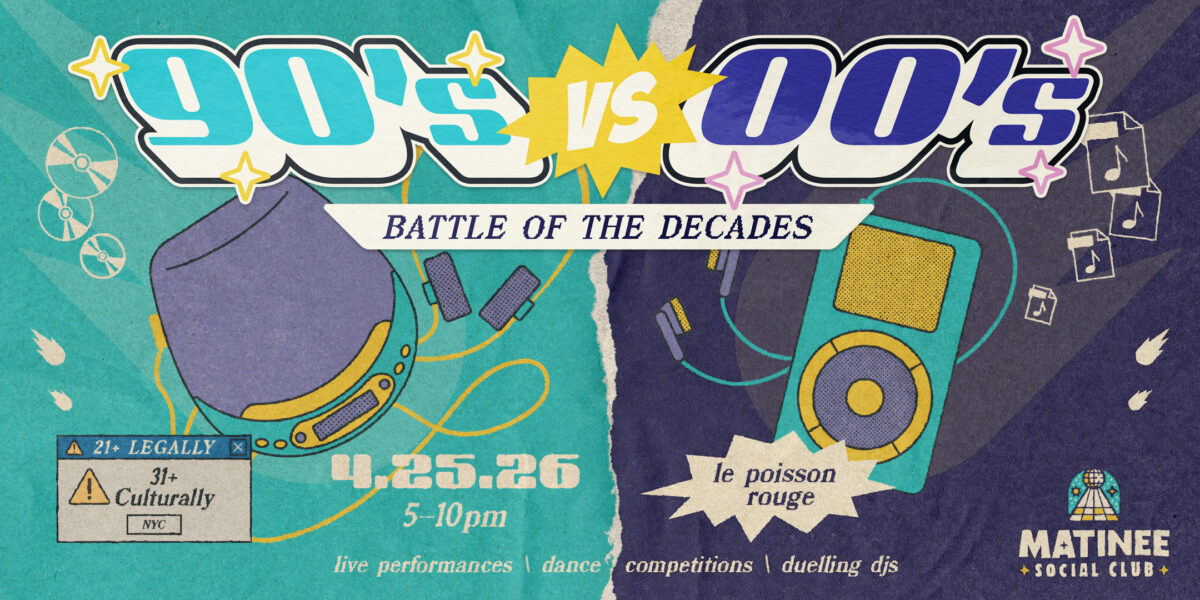 Matinee Social Club: 90s vs. 00s Decade Battle