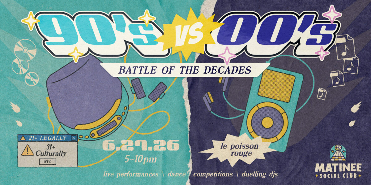 Matinee Social Club: 90s vs. 00s Decade Battle