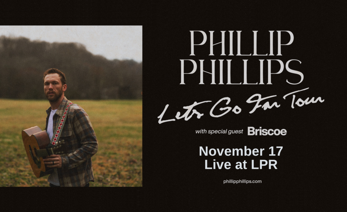 Phillip Phillips poster for Le Poisson Rouge
