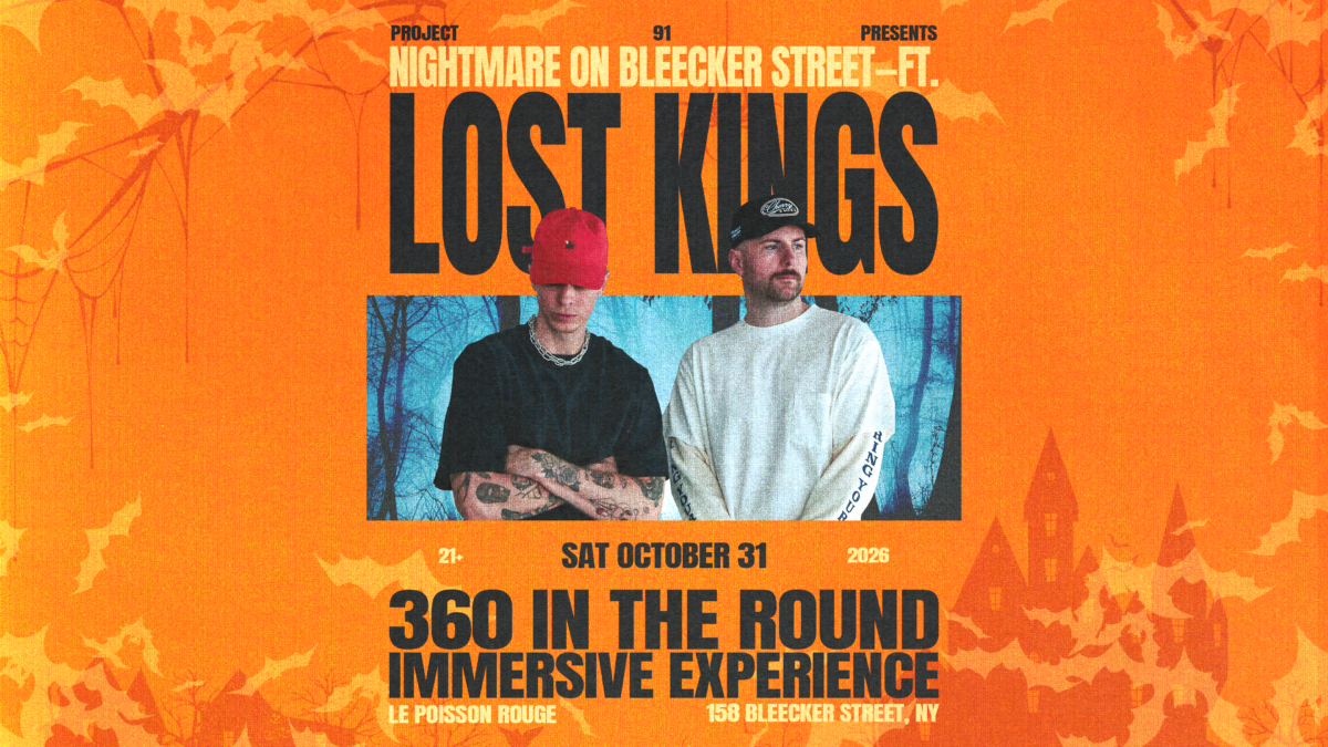 LOST KINGS artwork from Le Poisson Rouge