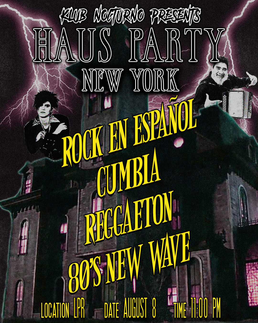 Klub Nocturno artwork from Le Poisson Rouge