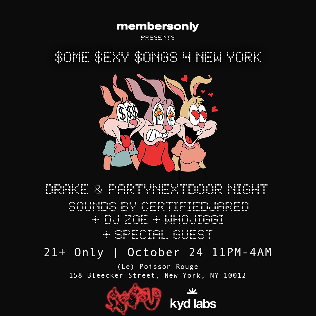 $ome $exy $ongs 4 New York artwork from Le Poisson Rouge