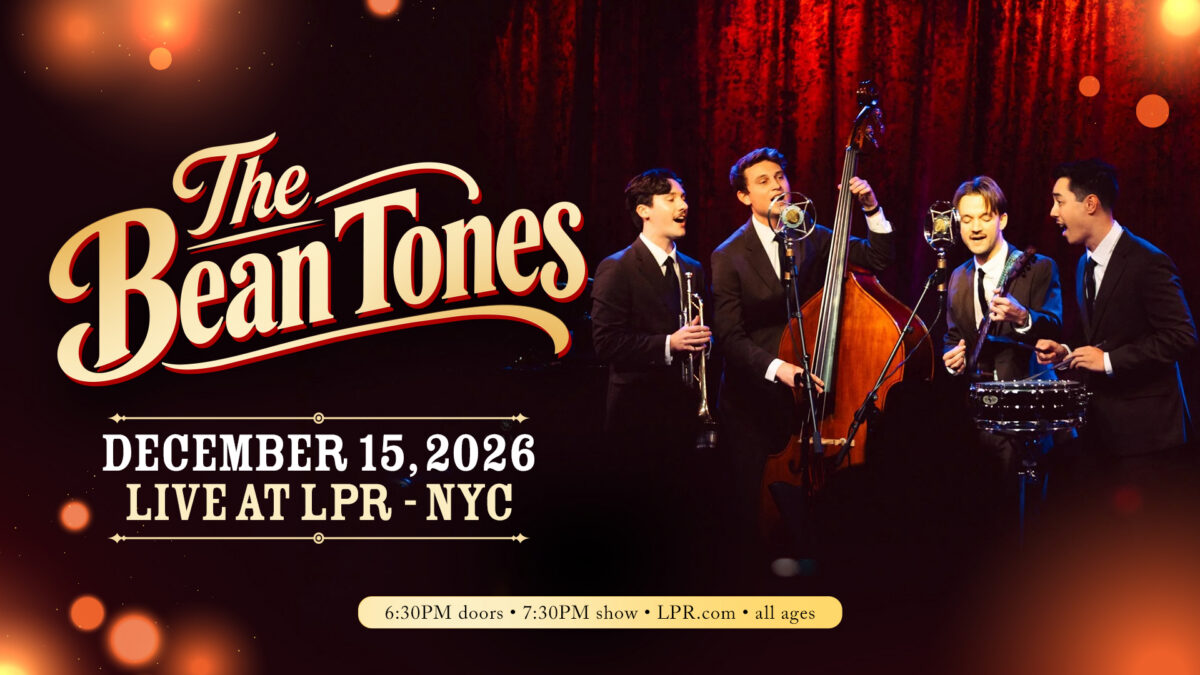 The Bean Tones artwork from Le Poisson Rouge