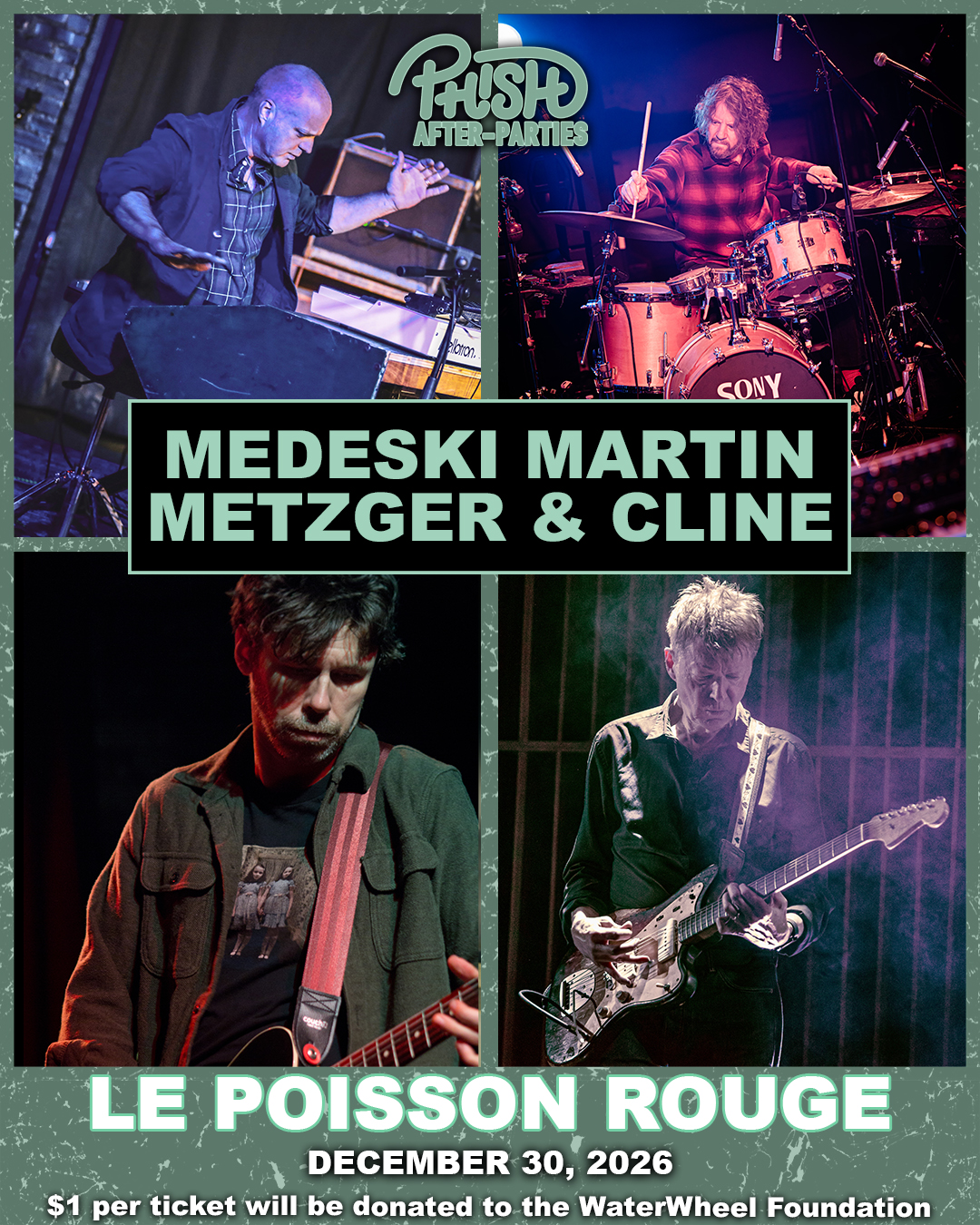 A Phish After-Party artwork from Le Poisson Rouge