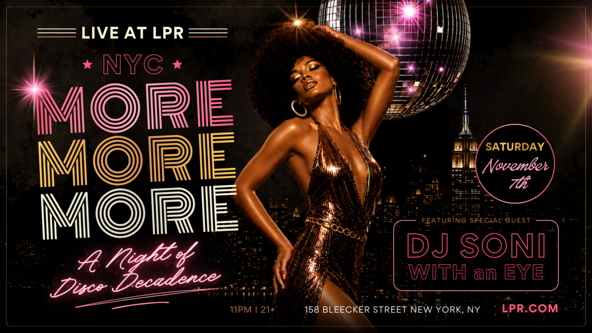 More More More artwork from Le Poisson Rouge